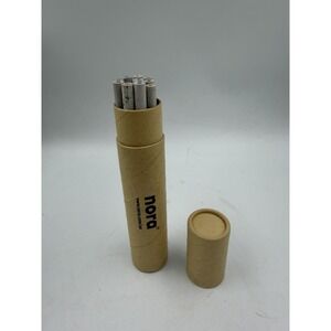 Nora branded 12 colored pencils Eco-friendly, Made of Recycled Newspaper NEW